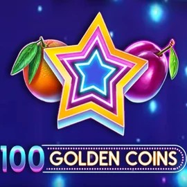 100 Golden Coins online game logo by Amusnet Interactive on vincispin-casinos.es