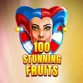 Slots logo of 100 Stunning Fruits from SYNOT Games at Vincispin Casino