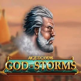 Age Of The Gods: God of Storms by Playtech, showcased at vincispin-casinos.es – game logo