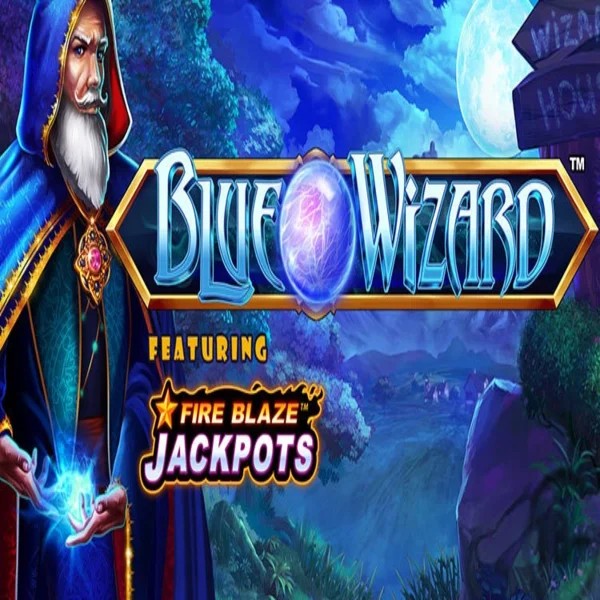 Try Blue Wizard Fire Blaze Jackpots slot by Rarestone Gaming on vincispin-casinos.es – logo image