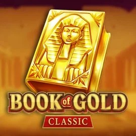 Book of Gold Classic online game logo by Playson on vincispin-casinos.es