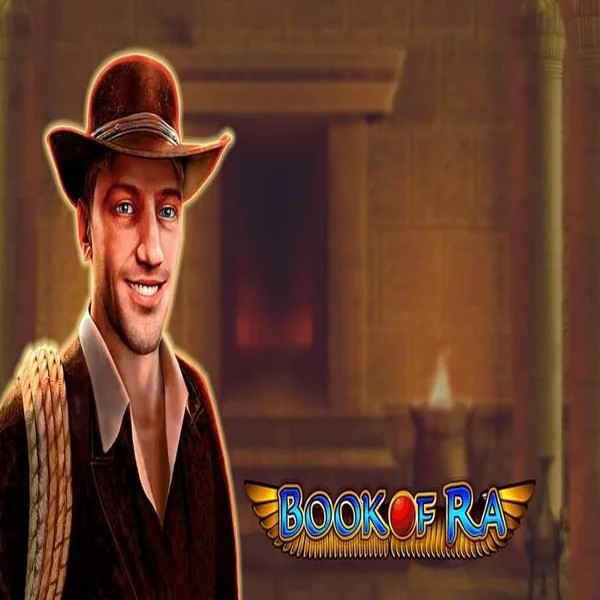 Book of Ra game by Greentube – logo hosted on Vincispin Casino