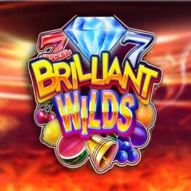 Brilliant Wilds slot logo by iSoftBet at Vincispin Casino