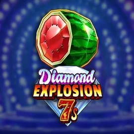 Diamond Explosion 7s slot logo by RubyPlay at Vincispin Casino