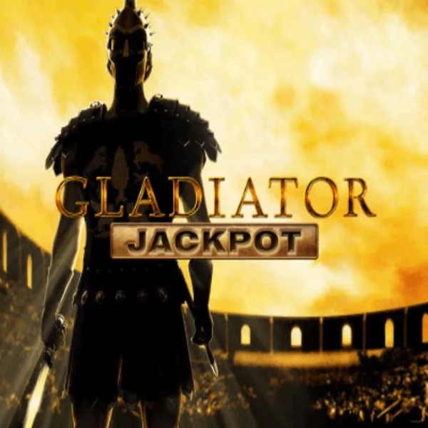 Gladiator Jackpot logo – Slots by Playtech at Vincispin Casino