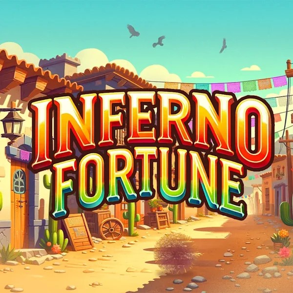 Inferno Fortune logo by Atomic Slot Lab at Vincispin Casino