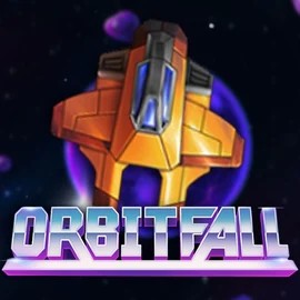 Official Slots logo: Orbitfall by ELK Studios at Vincispin Casino