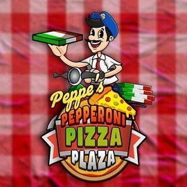 Peppe’s Pepperoni Pizza Plaza game by Pragmatic Play – logo hosted on Vincispin Casino