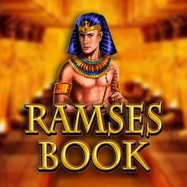 Official Slots logo: Ramses Book by Gamomat at Vincispin Casino