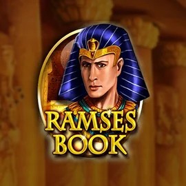 Ramses Book Deluxe by Gamomat, showcased at vincispin-casinos.es – game logo