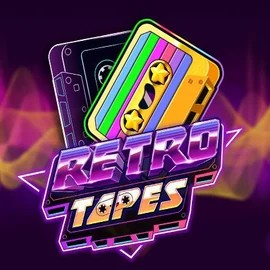 Retro Tapes game by Push Gaming – logo hosted on Vincispin Casino
