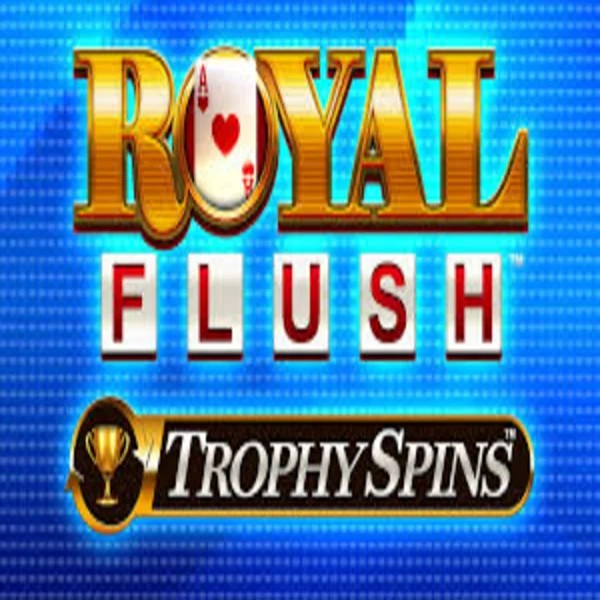 Royal Flush Trophy Spins slot visual from Greentube available on vincispin-casinos.es