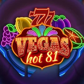 Vegas Hot 81 online game logo by Wazdan on vincispin-casinos.es