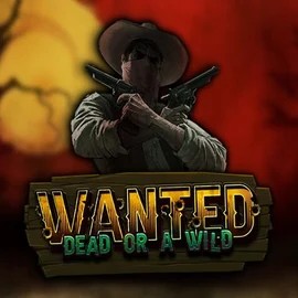 Wanted Dead or a Wild logo by Hacksaw Gaming at Vincispin Casino